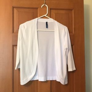 White Cardigan
